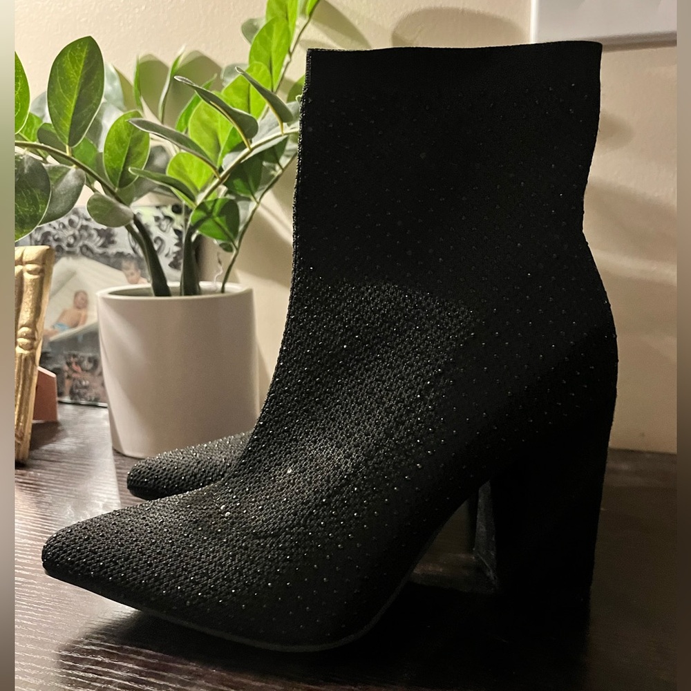 Gorgeous sparkle ankle boots